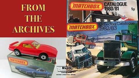 FROM THE ARCHIVES: VINTAGE MATCHBOX CATALOGUES