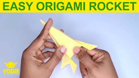 How To Make an Origami Rocket - Easy And Step By Step Tutorial