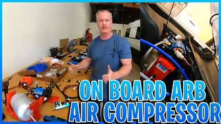 How to install an ARB on board Air Compressor & tank with "Wifey Kit" on a 2022 Toyota Tacoma eps21