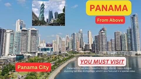 Panama From Above - Panama City