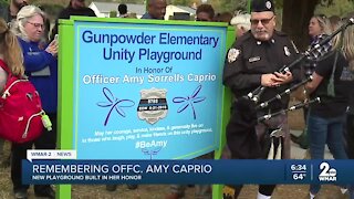 Perry Hall playground named after fallen officer