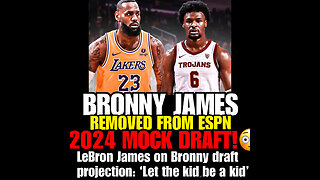 RBS Ep#17 Lebron you can’t have it your way!! Bronny drop from 2024 Mock Draft