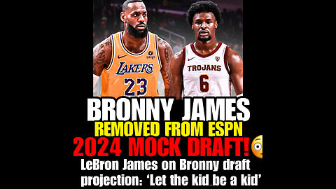 RBS Ep#17 Lebron you can’t have it your way!! Bronny drop from 2024 Mock Draft