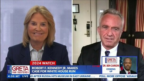 2024 WATCH | ROBERT F. KENNEDY JR. MAKES CASE FOR WHITE HOUSE RUN