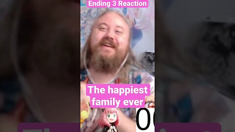 The Happiest Anime Family EVER 🥰Spy X family Ending 3 Reaction #spy_family #shorts #anime #vaundy