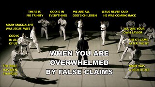 What to do When Overwhelmed by False Claims