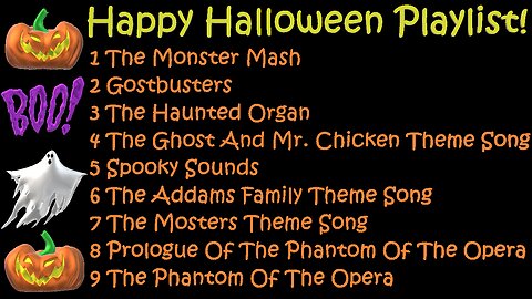 Happy Halloween! - 1 Hour Halloween Playlist Songs And Spooky Sounds - Halloween Music Party Video