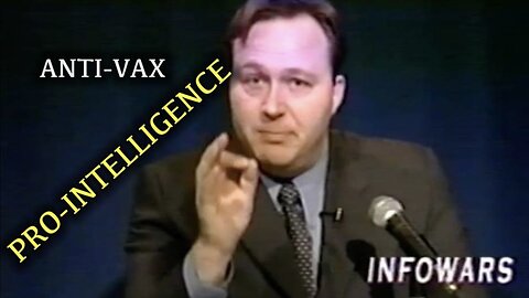 2+ DECADES AGO: Alex Jones Warns of Vaccines. CONGRATULATIONS—Ya'll Caught Up! | Vintage InfoWars (2/14/2002)