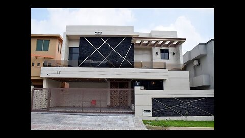 1 Kanal Canadian Theme Designer House for Sale in Bahria Town Phase 2 Islamabad Part 1