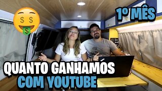 Quanto RECEBEMOS do YOUTUBE | Primeiro mês MONETIZADO - T1 EP.16