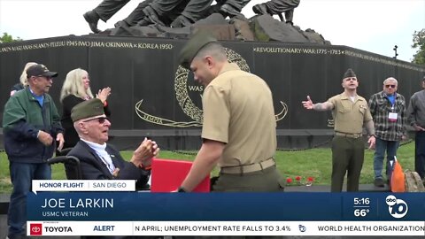 Tradition continues for two Marines at USMC Memorial