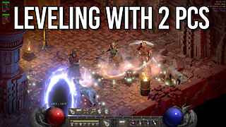 Leveling Characters Online: Consolidating to 1 Account #diablo2 #gameplay #livestream