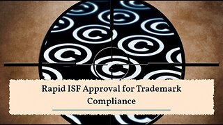 Swift ISF Approval for Trademarks