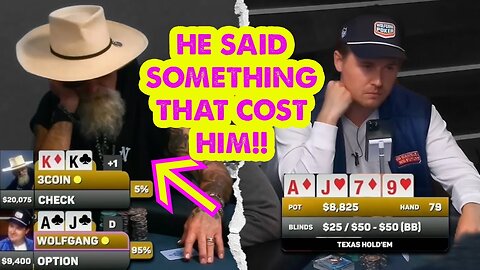 Expensive Mistake at The Poker Table in High Stakes Cash Game! | U.S. Today