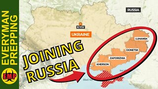 Russian Referendum Results - Donetsk, Luhansk, Kherson, and Zaporizhzhia Vote to Join Russia