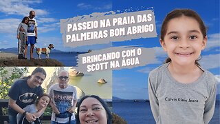 PASSEANDO NA PRAIA E BRINCANDO COM O SCOTT NA ÁGUA / #cachorro #animais