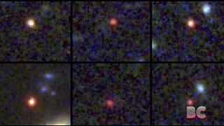 Space telescope uncovers massive galaxies near cosmic dawn