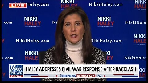 Nikki Haley Tries To Clean Up Civil War Comments Again