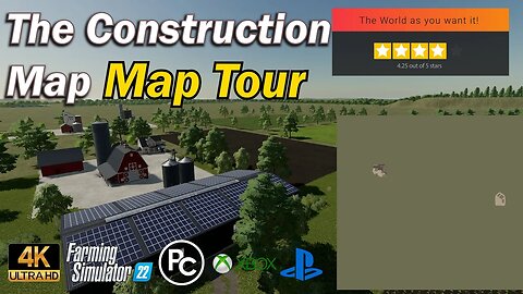 The Construction Map | Map Review | Farming Simulator 22