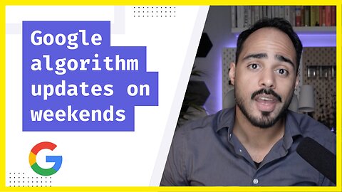 Does Google push algorithm updates on weekends?