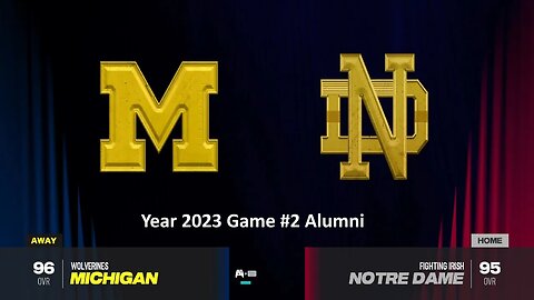 CFB 2024 Michigan Wolverines Vs Notre Dame Year 2023 Alumni