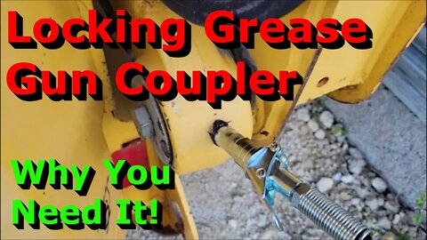 Check This Out! - Locking Grease Gun Coupler Test and Review