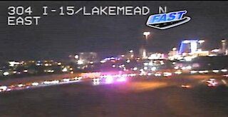 Police activity closes I-15 at Lake Mead Boulevard, NHP says