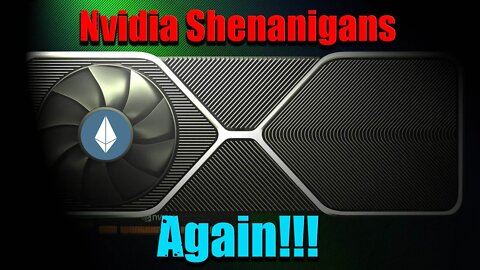 RTX 3080 NERF Nvidia Up To Shenanigans Yet Again!!!!