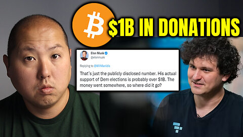 Elon Reveals SBF's $1B Dem Donations Before Collapse of FTX Crypto Exchange