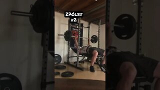 270x2 bench press #shorts