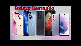 IPHONE 13 DESTRUIU GALAXY S21 ULTRA