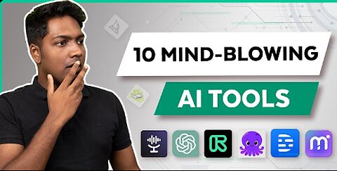 Top 10 Mind Blowing Artificial Intelligence Tools You Need to See Now!