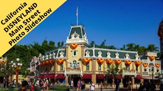 California Disneyland Main Street Photo slideshow