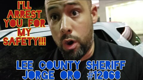 PERJURY and SLOPPY POLICE Work. CONTEMPT of COP. New Footage. Jorge Oro Lee County Sheriff's Office