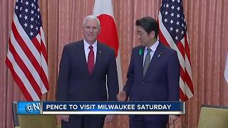 Pence to discuss health care in Milwaukee visit Saturday