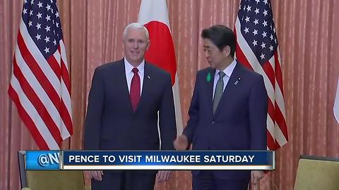 Pence to discuss health care in Milwaukee visit Saturday