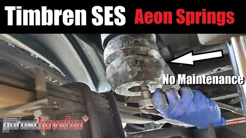 Timbren SES (Suspension Enhancement System) helper spring Installation and Test | AnthonyJ350