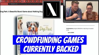 Crowdfunding Board Games Backed by Andrew & Sam