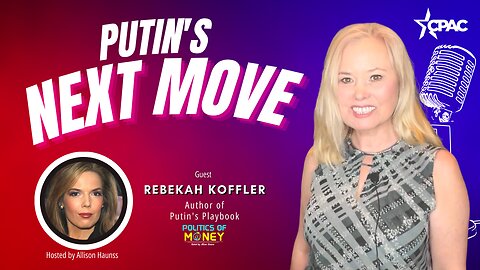 Putin's Next Move | Interview with Rebekah Koffler at CPAC | Author of Putin's Playbook