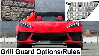 C8 Corvette Grill Guards ANXIETY * Research & Rules