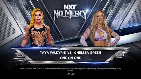 WWE 2k24 Taya Valkyrie vs Chelsea Green
