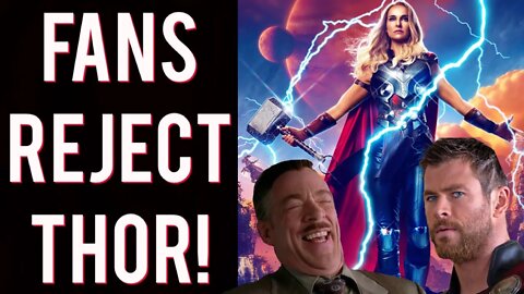 EPIC FAIL! Thor Love and Thunder sees HISTORIC drop at the box office! People are DONE with Marvel?!