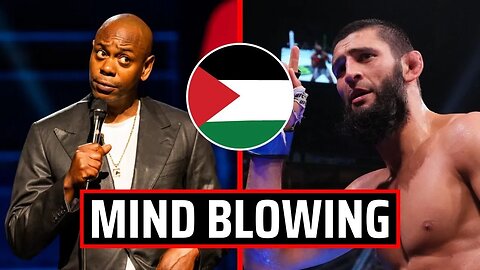 Dave Chappelle Responds To Israel-Palestine with Khamzat Chimaev