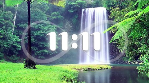 Meditation with Waterfall Sound | Washing Away the Negative Beliefs | Align With the Universe