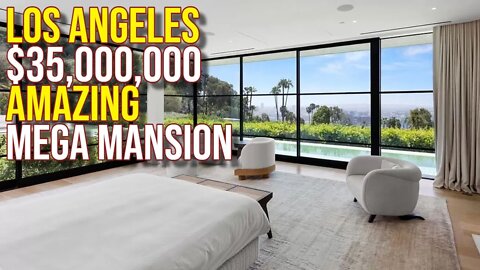 Inside $35,000,000 Los Angeles Mega Mansion