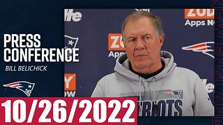 Bill Belichick Press Conference - October 26, 2022 (NFL Patriots)