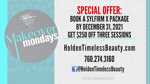 Makeover Mondays: Holden Timeless Beauty Explains why SylfirmX is a Natural, Effective Way to Turn Back Time