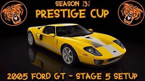 CSR2 Season 131 Prestige Cup: the 2005 Ford GT - Stage 5 Setup