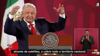 PRESIDENTE DO MEXICO AFIRMA QUE SATELITES NÃO EXISTE COMO CONHECEMOS.