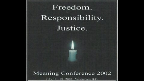 Building Community, Making Meaning and Building a Meaning Making Community | Meaning Conference 2002